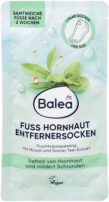 Fußmaske Socken Hornhaut Entferner (1 Paar)