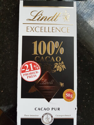 Lindt Excellence 100% Cacao