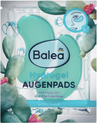 Augenpads Hydrogel Kaktuswasser