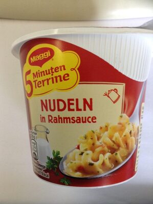 Maggi Nudeln in Rahmsauce
