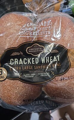 Cracked wheat sandwich buns