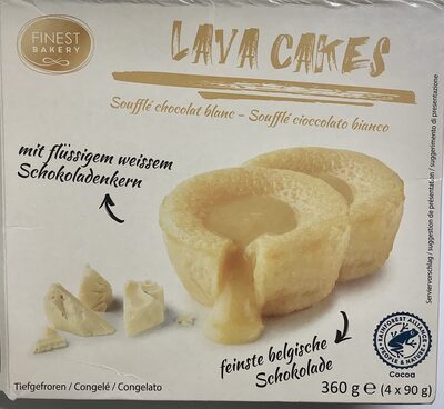 Weisses Schokoladen-Soufflé