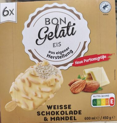 Eis Weisse Schokolade & Mandel