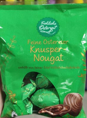 Feine Ostereier Knusper-Nougat