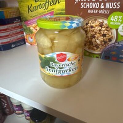 Bayrische Senfgurken