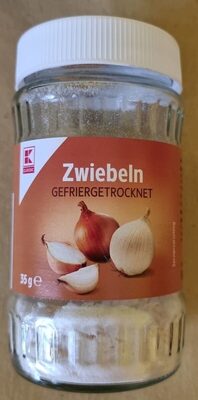 Zwiebeln getrocknet