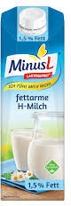 MinusL H-Milch 1.5% Fett laktosefrei