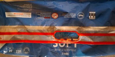 K-Classic Toilettenpapier Soft 220 sheets