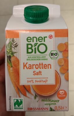 enerBIO Karotten Saft
