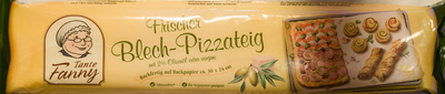 Tante Fanny Frischer Blech-Pizzateig