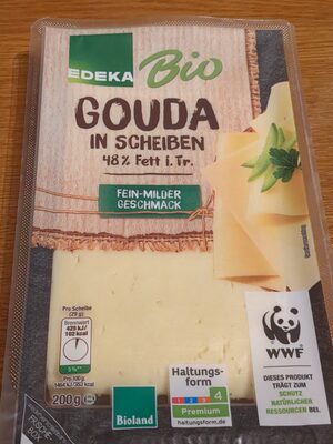 Edeka Bio Gouda in Scheiben