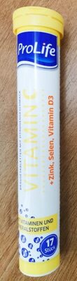 ProLife Vitamin C + Zink, Selen, Vitamin D3