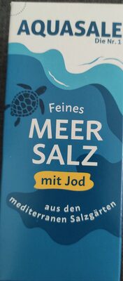 Aquasale feines Meersalz mit Jod
