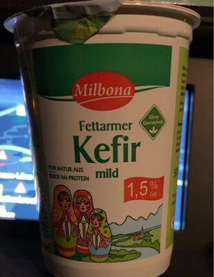 Milbona Fettarmer Kefir mild