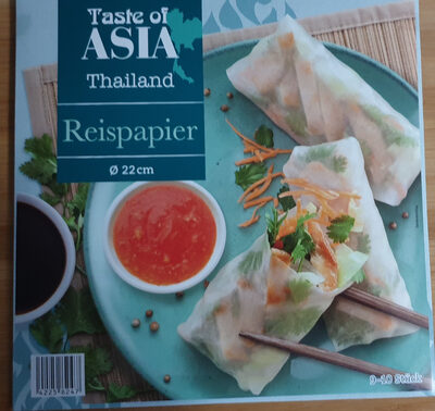 Taste of Asia Reispapier