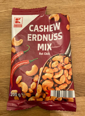 K-Classic Cashew Erdnuss Mix Hot Chili