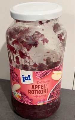 ja Apfelrotkohl