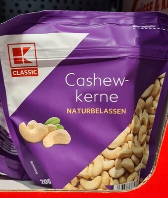 K-Classic Cashew Kerne, naturbelassen