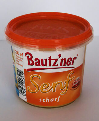 Bautz’ner Senf scharf