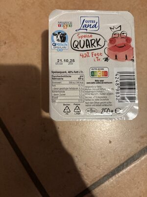 Gutes Land Quark, 40 % Fett