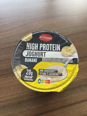 Milbona High Protein Banane Joghurterzeugnis