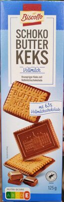 Aldi Schoko-Butterkeks Vollmilch