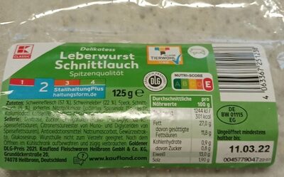 K-Classic leberwurst schnittlauch