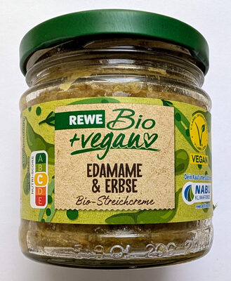 Rewe Bio Edamame & Erbse Streichcreme