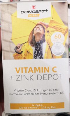 Concept+ Vitamin C + Zink Depot