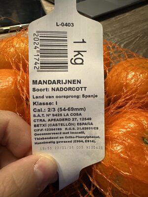 CARREFOUR Mandarinen