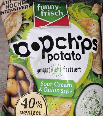 Funny Frisch PopChips Sour Cream & Onion Style