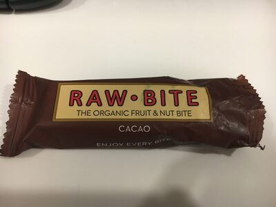 raw bite Rawbite The Organic Fruit & Nut Bite Cacao