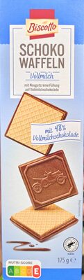 Aldi Schokowaffeln Vollmilch