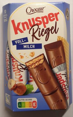 Choceur Knusperriegel Vollmilch