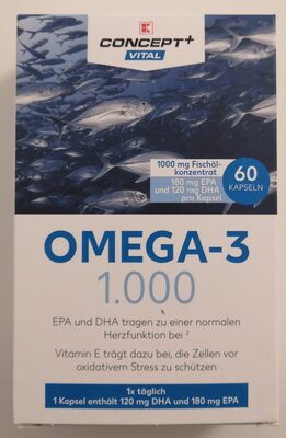 Concept+ vital Omega-3 1000