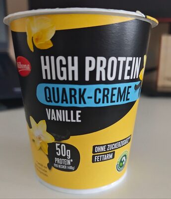 Milbona High Protein Quark Creme Vanille