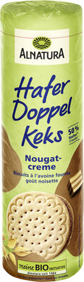 Alnatura Hafer Doppelkeks Nougat