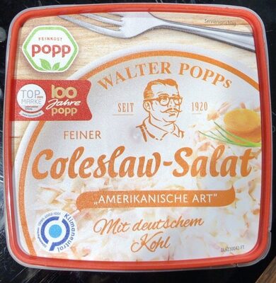popp Feiner Coleslaw-Salat