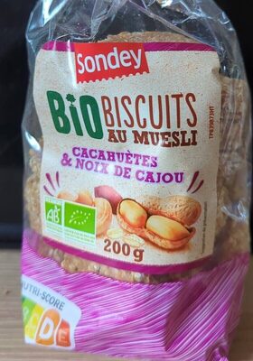 sondey Biscuits au muesli