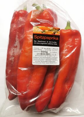 Spitzpaprika, rot, Kl. I
