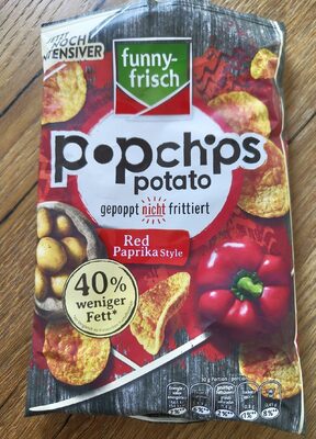 funny-frisch Popchips Potato - Red Paprika