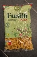 Aldi Bio Fusilli Weizen
