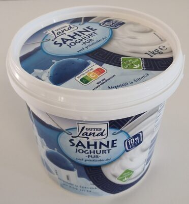 GUTES Land Sahne Joghurt Pur nach griechischer Art