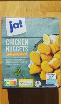 ja! Chicken Nuggets gold-gelb paniert