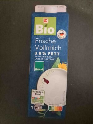 Kaufland Bio Frische Vollmilch
