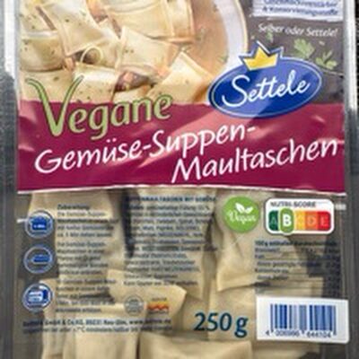 Settele Vegan Gemüse-Suppen-Maultaschen
