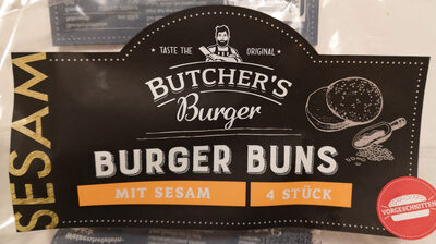 Butcher's Burger Burger Buns Sesam