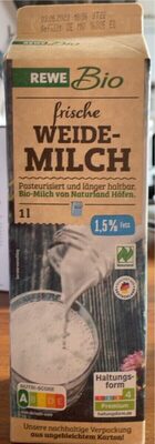 REWE Bio Weide-Milch 1,5% Fett