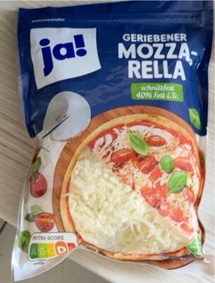 ja! Geriebener Mozzerella