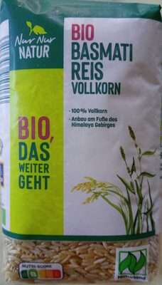 Aldi bio basmati Reis Vollkorn